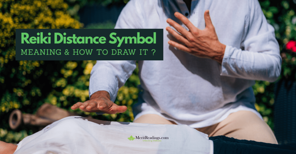 "Reiki practitioner performing energy healing with hands, illustrating the Reiki Distance Symbol meaning and how to draw it."